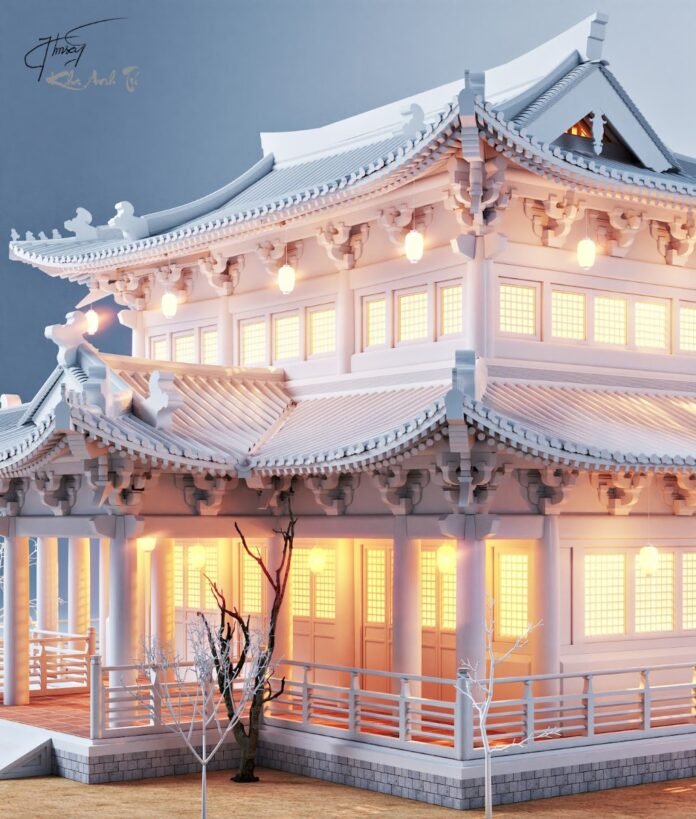 3D Chinese Palace Model