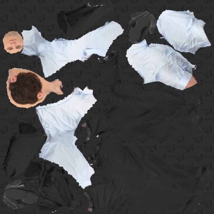 3D Model Man Shirt Texture