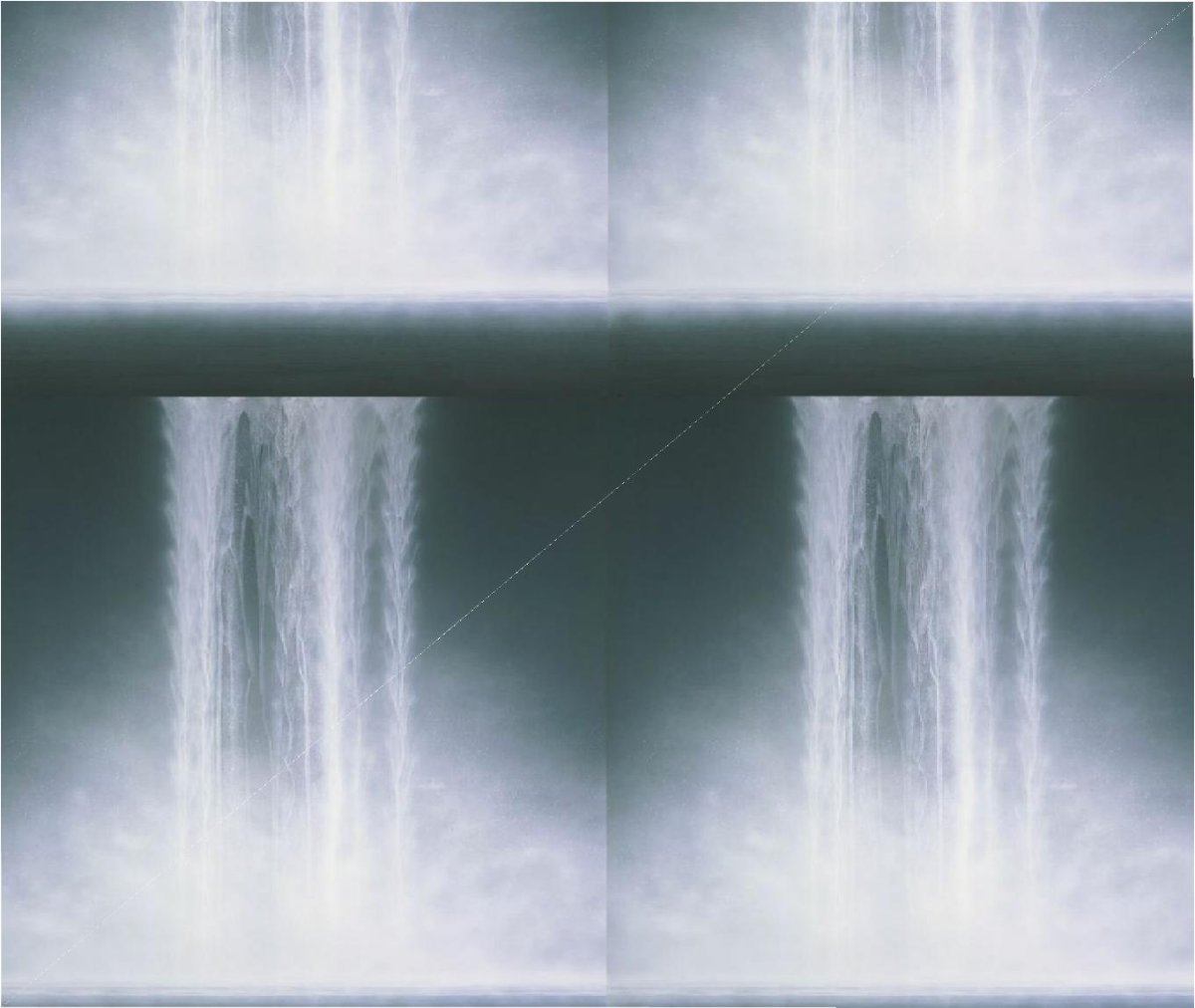 Abstract waterfall background