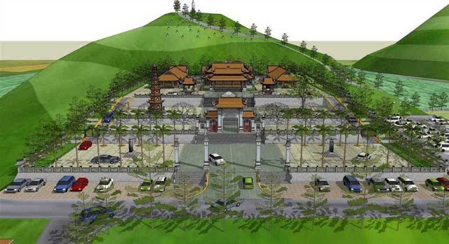 Chua Linh Chung Nghe An 3D Model