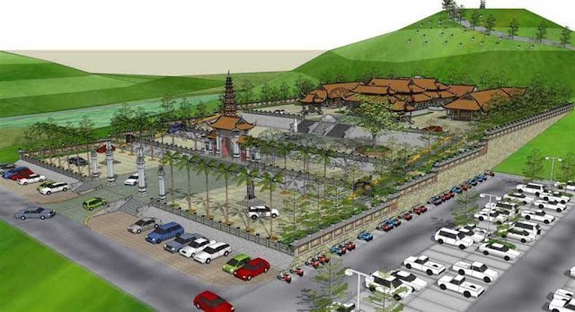 Chua Linh Chung Nghe An 7 SketchUp