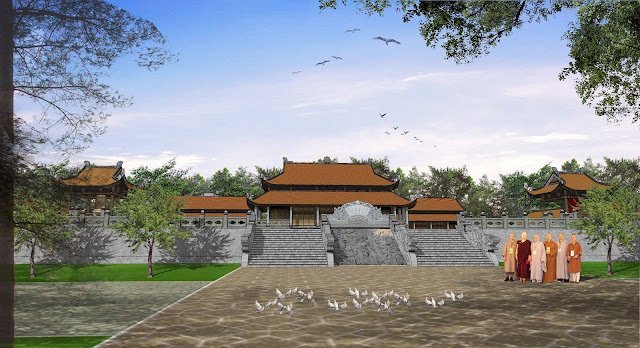 Chùa Tuyết Quảng Ninh 12 Vector