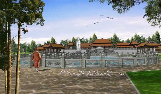 Chùa Tuyết Quảng Ninh 3 Vector