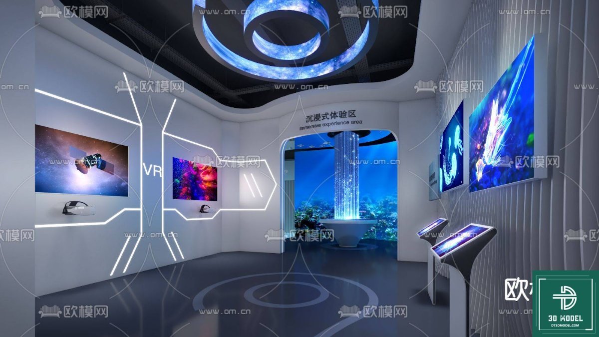 Exhibition Hall SketchUp