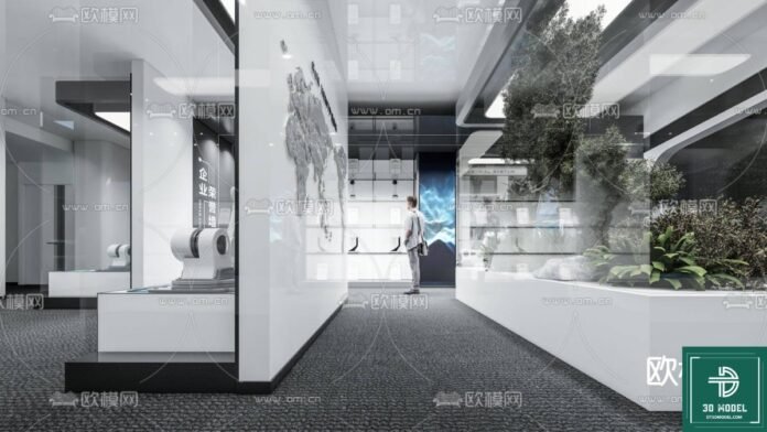 Exhibition Hall SketchUp Model