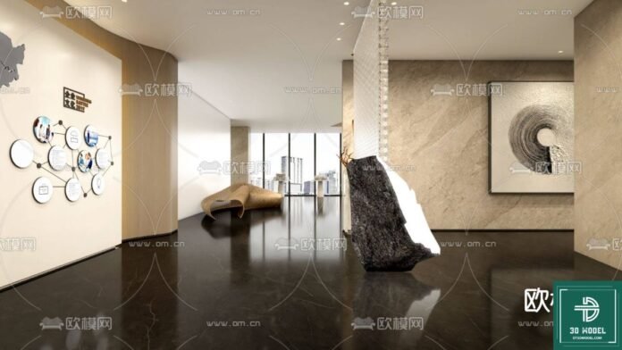 Exhibition Hall SketchUp Model