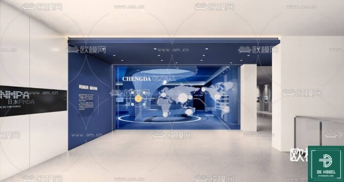 Exhibition Hall SketchUp Model