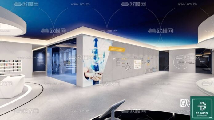 Exhibition Hall SketchUp Model