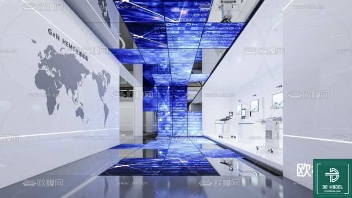 Exhibition Hall SketchUp Model