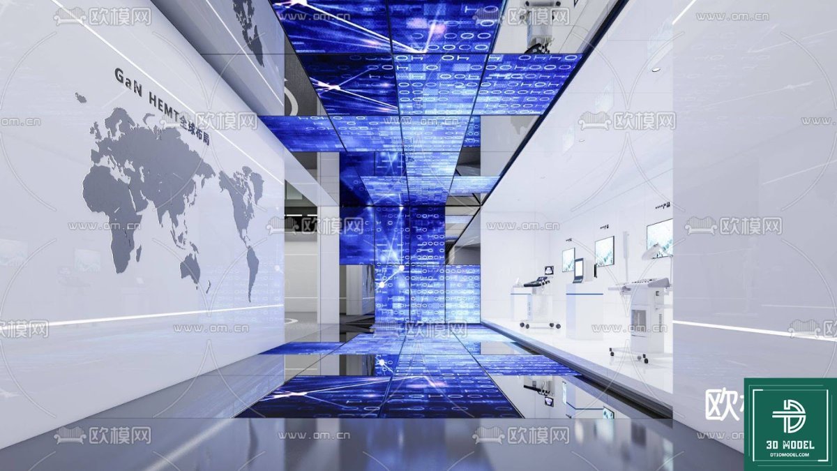 Exhibition Hall SketchUp Model