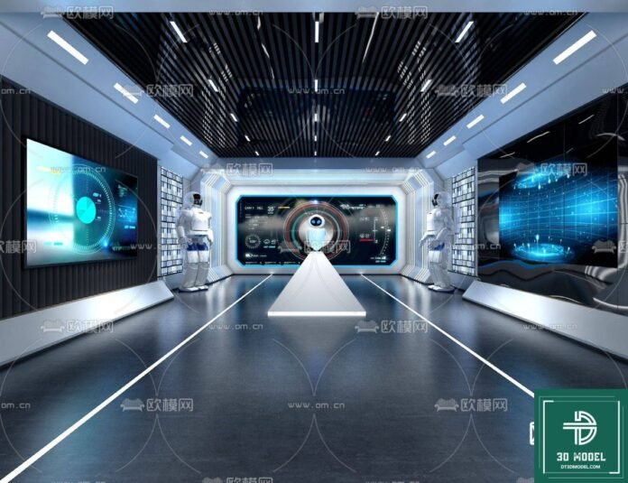 Exhibition Hall SketchUp