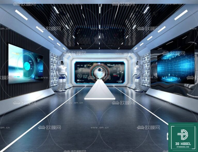 Exhibition Hall SketchUp