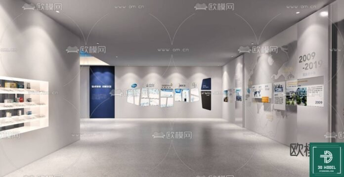 Exhibition Hall SketchUp Model