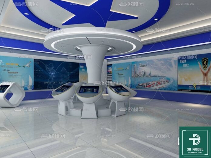 Exhibition Hall SketchUp Model