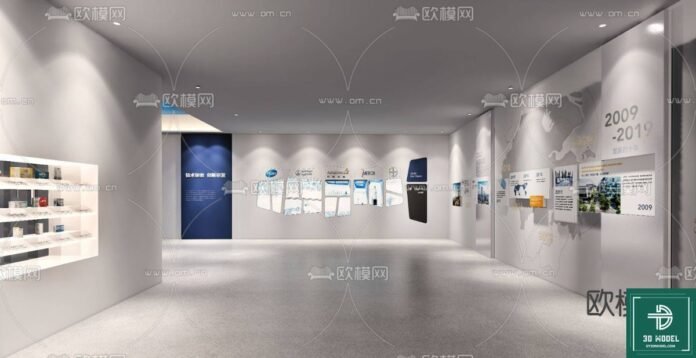 Exhibition Hall SketchUp Model