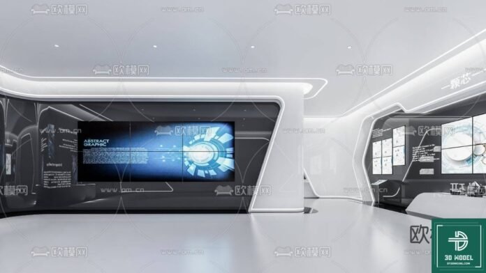 Exhibition Hall SketchUp Model