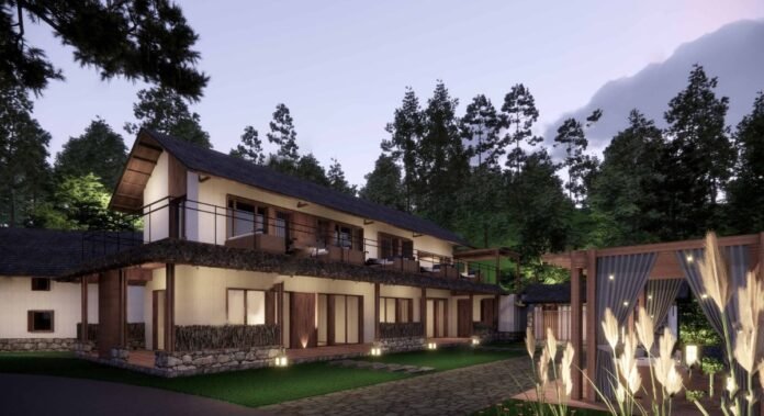 Homestay Design Vector