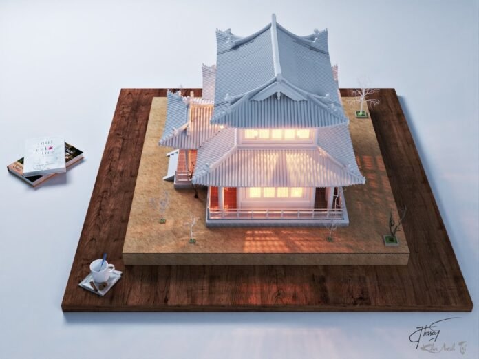 Japanese House 3D Model