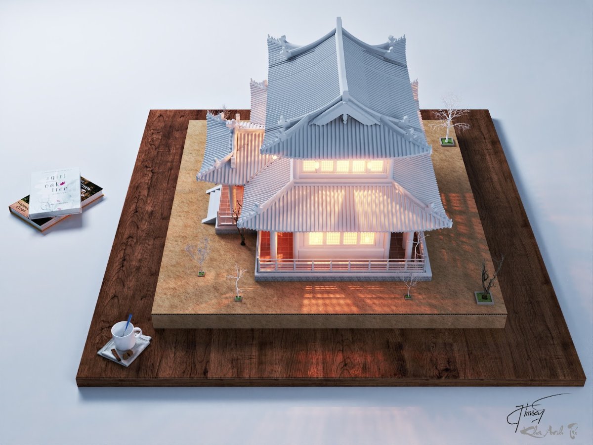 Japanese House 3D Model