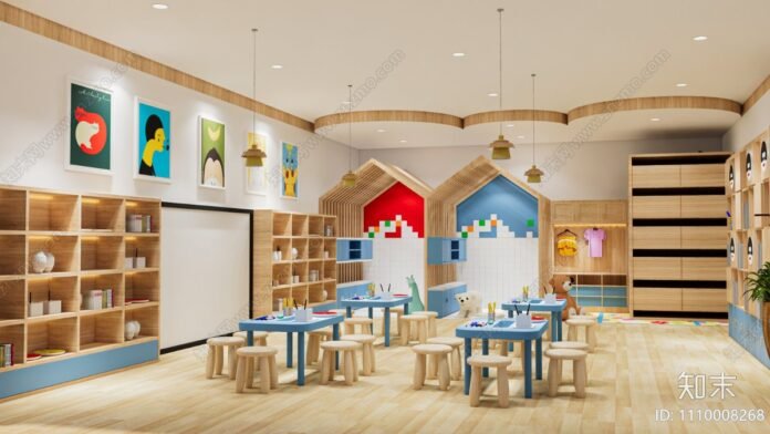 Kindergarten 3D Model