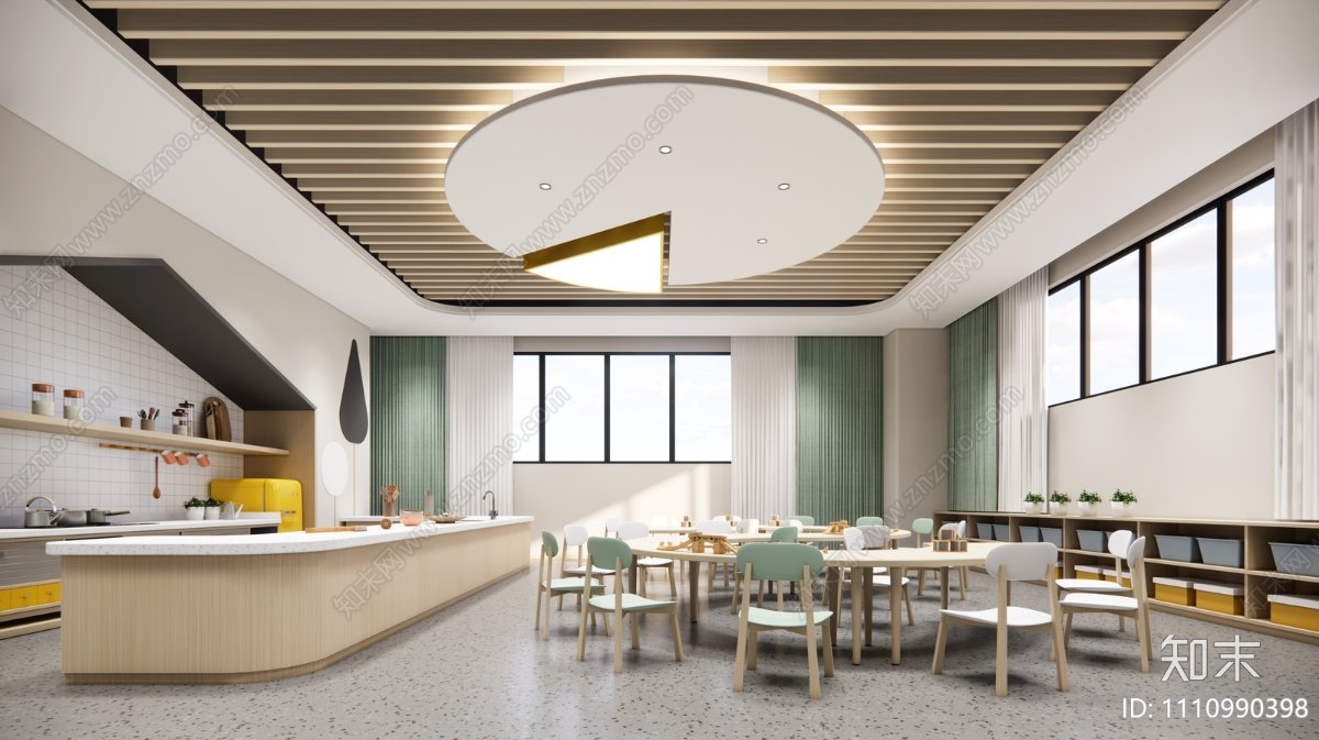 Kindergarten 3D Model SketchUp