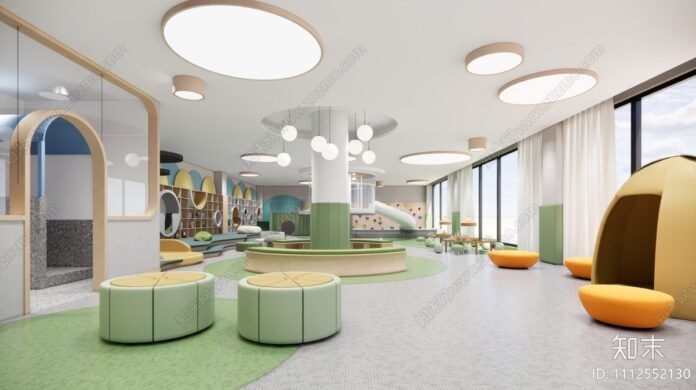 Kindergarten 3D Model SketchUp