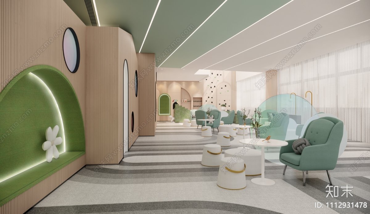 Kindergarten interior design