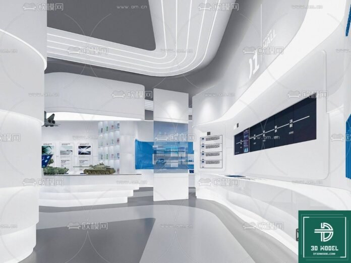 Exhibition Hall SketchUp Model