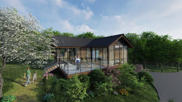 Modern homestay design