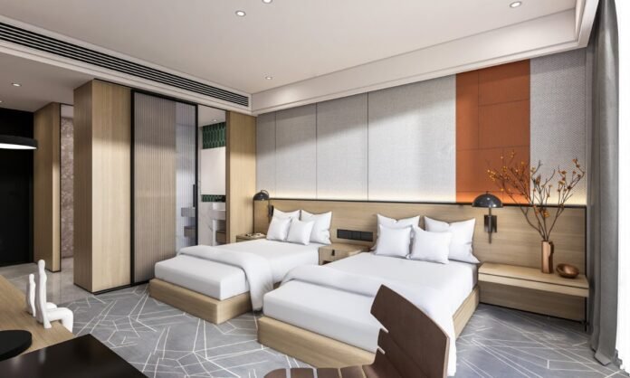 Modern homestay interior design