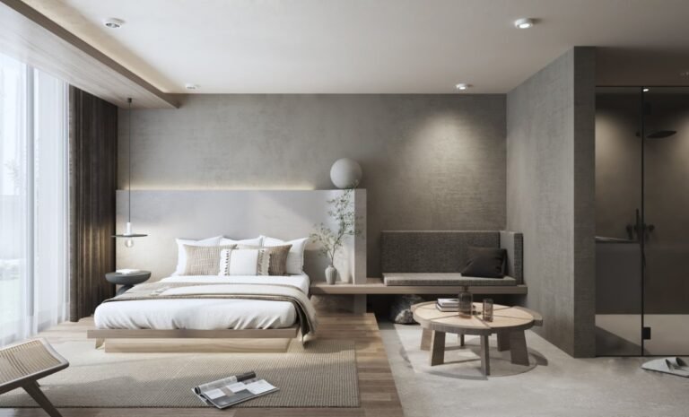 Modern homestay interior design