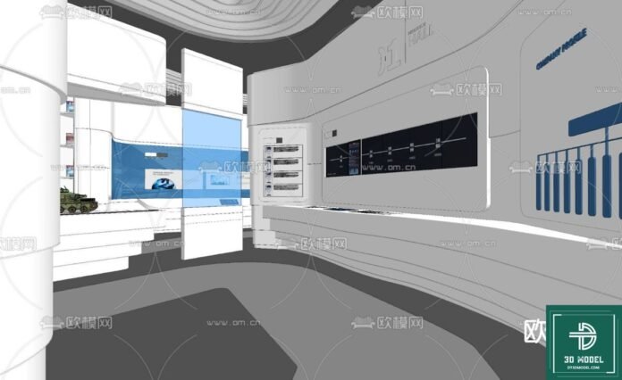 SketchUp Exhibition Hall