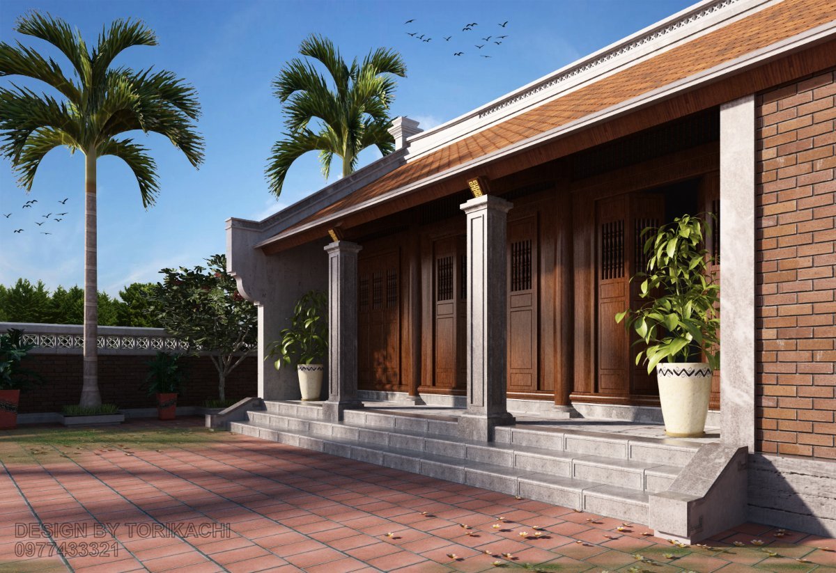Traditional Vietnamese House 3D Model