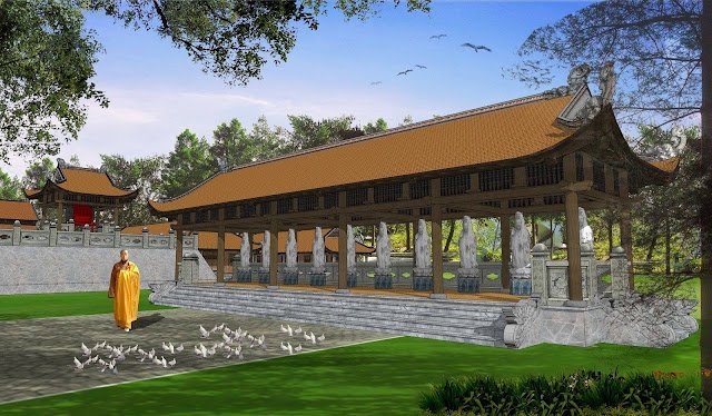 Tuyết Pagoda Quảng Ninh Vector
