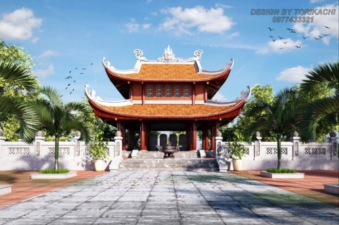 Vietnamese temple design